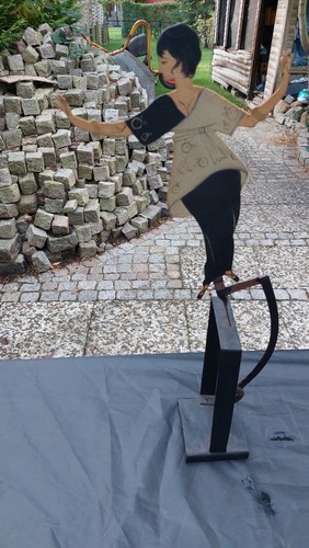 Sehr alte pendelfigur - sehr,