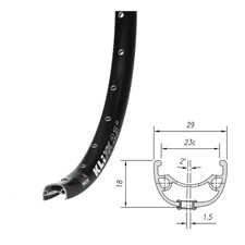 Fahrrad Mach1 Felge Klixx 23
