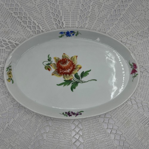 Meissen porzellan platte oval - meissen,