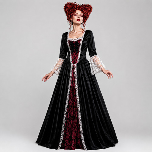 Vampirkönigin kostüm damen - vampirkönigin,