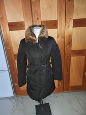 warmer Daunenparka Mantel der  Edelmarke Peuterey Gr. 36 S , ital. 42  BRAUN