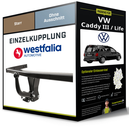 Starre anhängerkupplung für - starre,