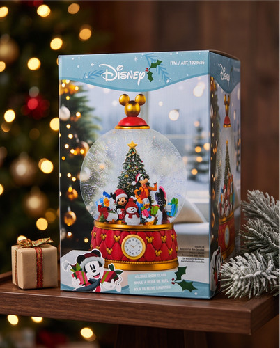 Disney holiday schneekugel - disney, mit