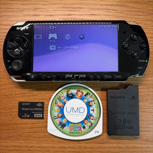 Sony psp 3000 - piano, black