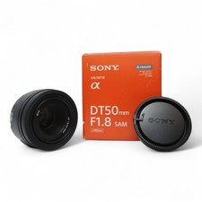 Sony Alpha SAL50F18 50 mm F/1.8 DT SAM Objektiv / Zustand: SEHR GUT