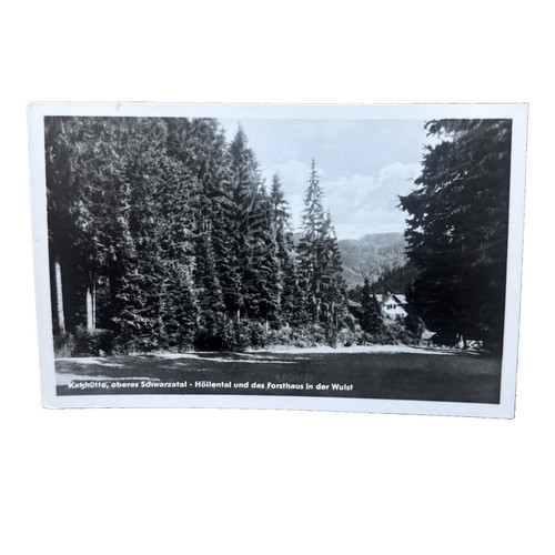 Postkarte katzhütte - postkarte, ak