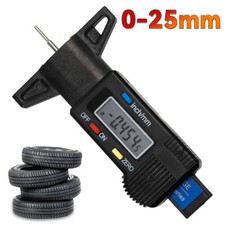 Reifenmessgerät Profiltiefenmesser Tiefenmesser Digital Messschieber 0-25mm DE