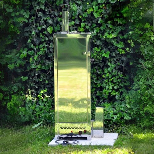 Räucherofen elektrisch aus