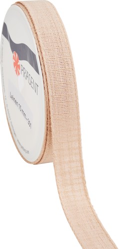 Präsent leinenband natur 10mm - prÄsent,