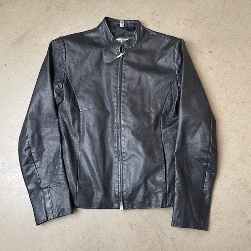 Vintage helline lederjacke - (s),