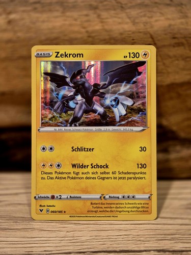 Pokemon zekrom 060 185 - zekrom, 060/185