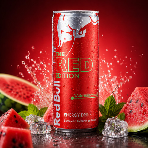 Red bull energy - red,