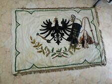 Originale KRIEGER VEREIN Fahne STEINLAH  bei Wolfenbüttel um 1900