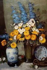 Ölgemälde 60x90 Stillleben