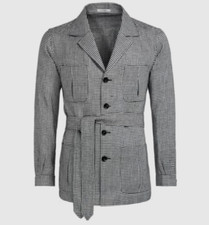 Suitsupply black houndstooth - suitsupply,
