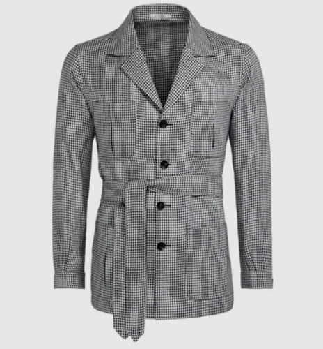 Suitsupply black houndstooth - suitsupply,