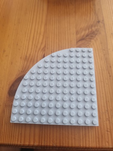 Lego belville platte - belville, halbrund