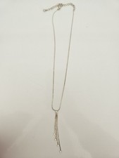 Kette silber halskette strass - kette,