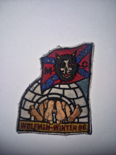 Patch wolfmen rocker - mc,