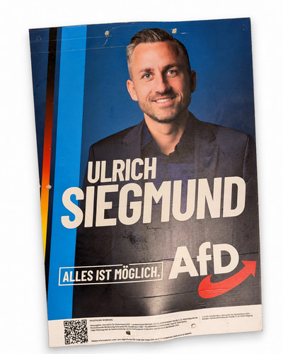 Original afd wahlplakat - original,