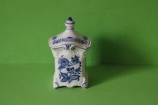 Gerold Porzellan Zwiebelmuster Vorratsdose mit Deckel für Tee Teedose Teebüchse