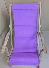 MAXX Ersatzbezug Liegestuhl Kunststoffgewebe Lila Flieder Jan Kurtz
