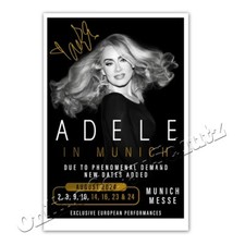 Adele - Great Singer + Actress - Autogrammfotokarte / autograph photo 