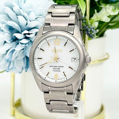 Seiko solar titanium uhr - solar,