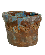 Bunte handgemachte Keramik Ton