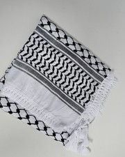 Keffiyeh arabischer Schal Palästina Shemagh. Baumwolle.