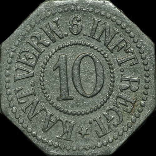 Militärmarke pfennig - 10,