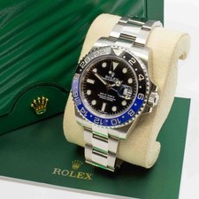 1 Armbanduhr Rolex GMT-Master II "Batman" Ref. 116710BLNR, Full Set
