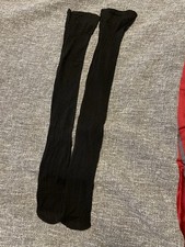 Halterlose Strümpfe Neu Gr. 38 Schwarz Strapsstrümpfe 