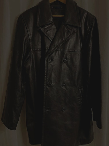 Schwarze lederjacke trapper - schwarze,