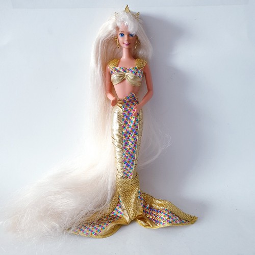 Jewel hair mermaid barbie - hair,