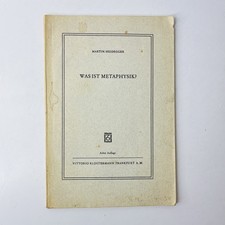 Was ist Metaphysik? von Martin