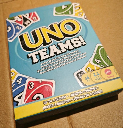 Mattel uno teams kartenspiel - mattel,