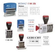 COLOP Stempel Datumstempel Textstempel Dater Nummernstempel Modell Auswahl