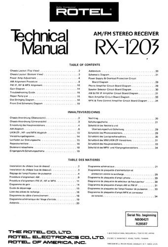 Service manual anleitung für - service,