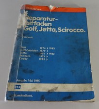 Werkstatthandbuch VW Golf I GTI / Cabrio / Jetta I / Scirocco I Fahrwerk 05/1985