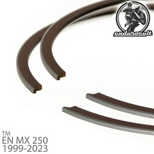 2x Kolbenringe für TM Enduro