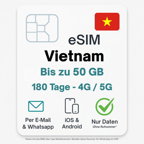 Vietnam esim bis - vietnam, gb