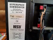 Heco Lautsprecherboxen Hyperspace Subwoofer Satelliten Speaker