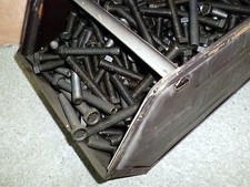 Restposten 4,5 kg Sechskant-Schrauben M 12x1,5x90 ähnl. DIN 961 10.9 Stahl blank