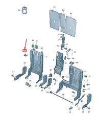 VW TOUAREG 7P MK2 REAR CHILD