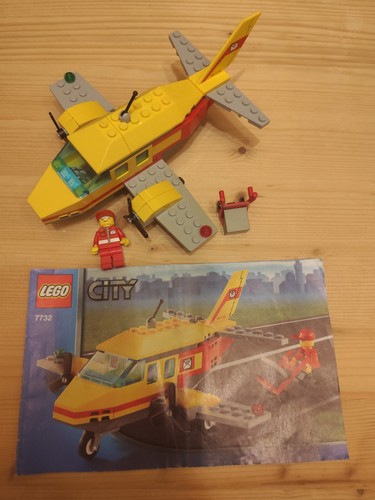 Lego postflugzeug 7732 mit - lego,
