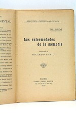 Die Krankheiten der Erinnerung