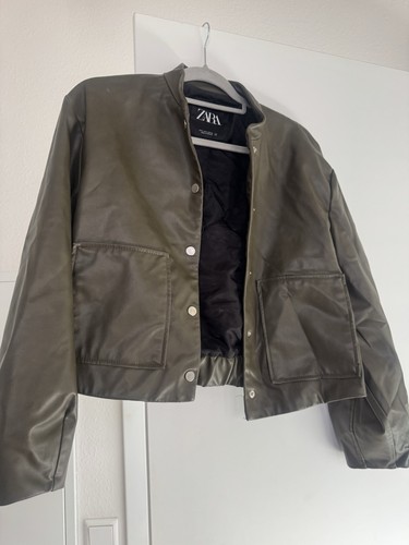 Zara damen lederjacke - zara,