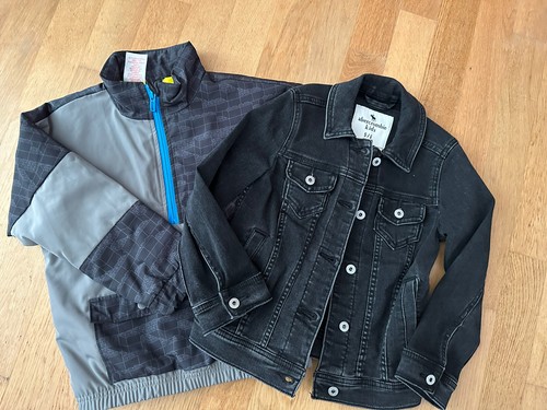 Adidas jacke und abercrombie - und,