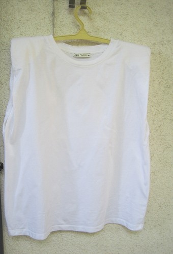 Weißes shirt ärmellos mit - t-shirt,,